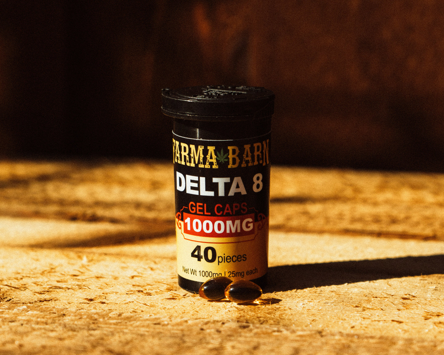 Delta8 gel-caps 25mg per piece