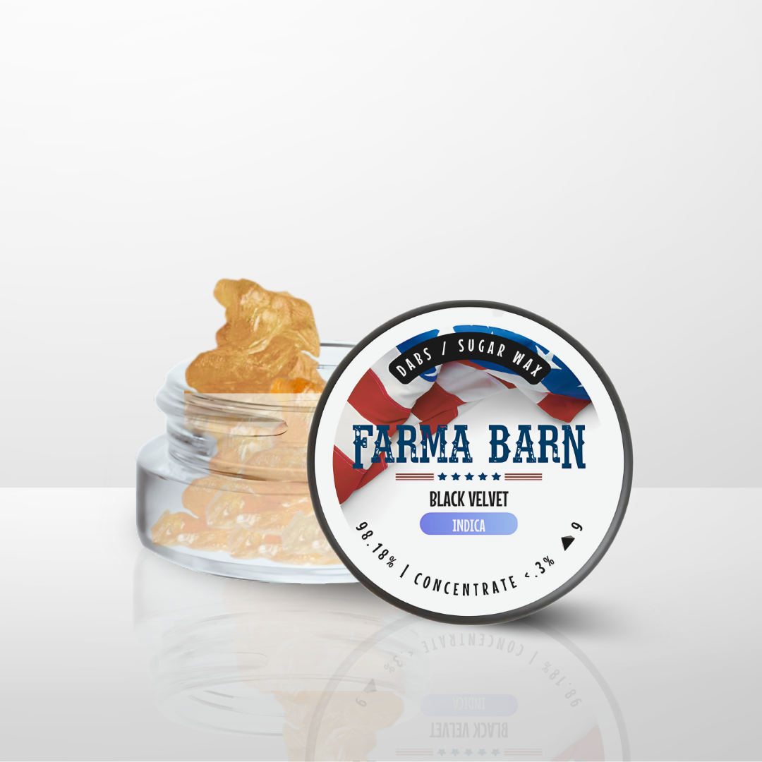 THCa Sugar Dabs / 2 grams, glass jar